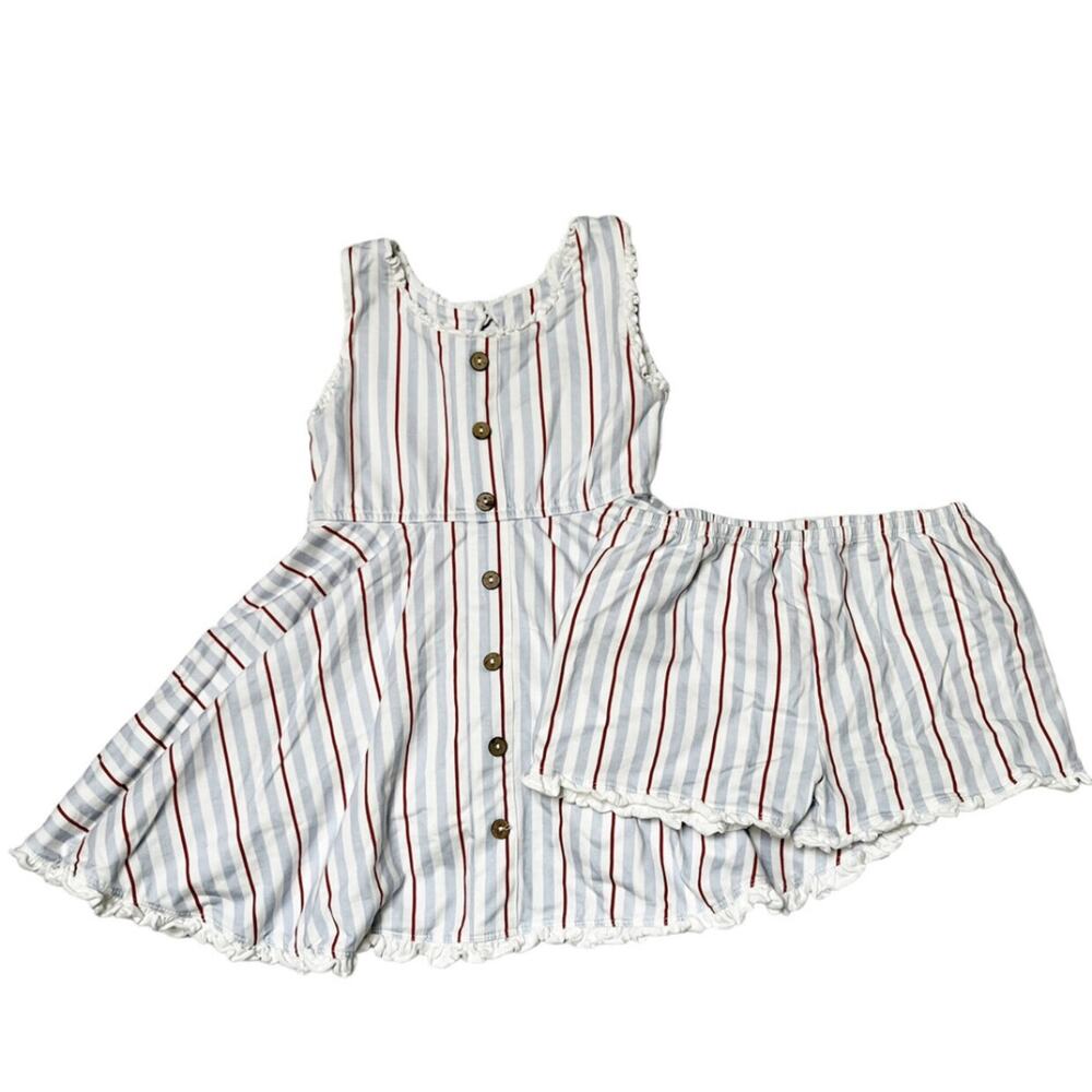 Omi Jo Seaside Stripe Library Tunic Size 5